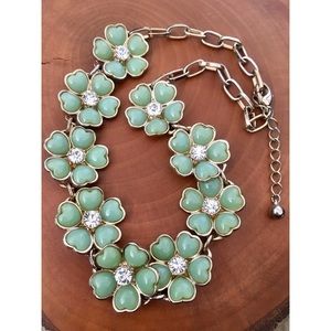 ✨ Turquoise Flower Necklace